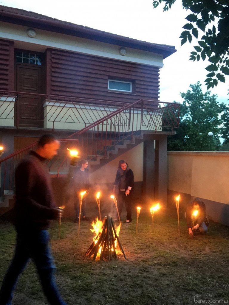 Trianon 100 . fáklyagyújtás13